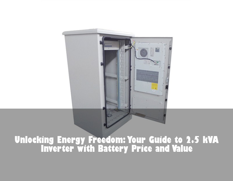Unlocking Energy Freedom: Your Guide to 2.5 kVA Inverter with Battery Price and Value | Huijue Bess