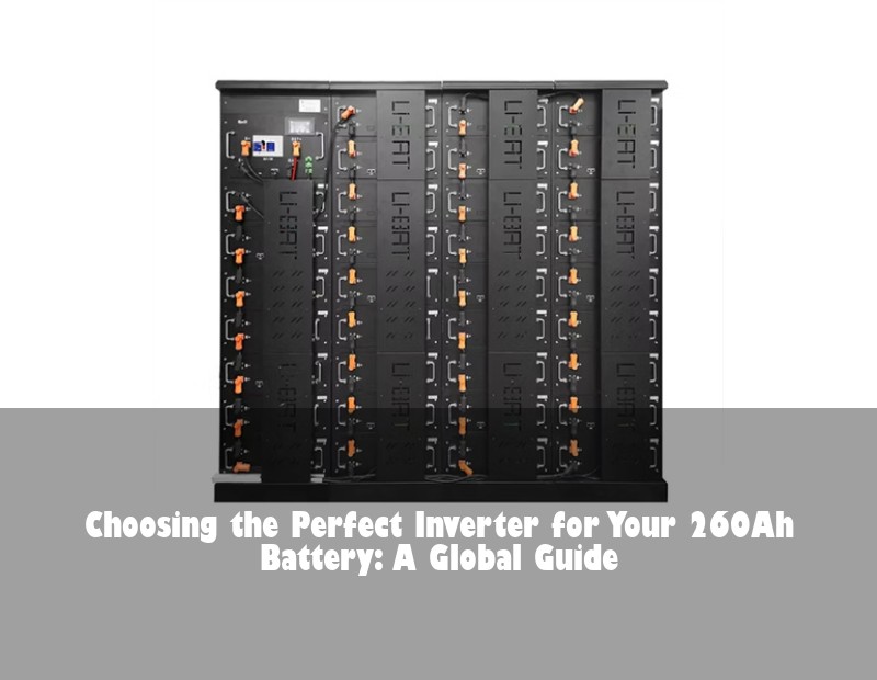 Choosing the Perfect Inverter for Your 260Ah Battery: A Global Guide | Huijue Bess