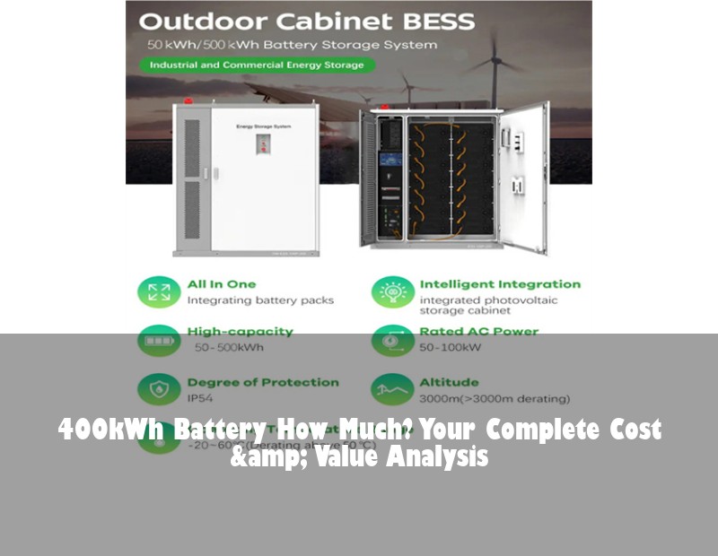 400kWh Battery How Much? Your Complete Cost &amp; Value Analysis | Huijue Bess