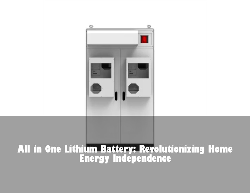 All in One Lithium Battery: Revolutionizing Home Energy Independence