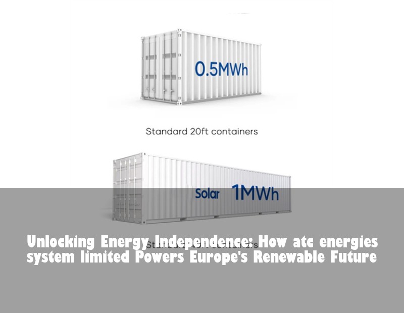 Unlocking Energy Independence: How atc energies system limited Powers Europe's Renewable Future