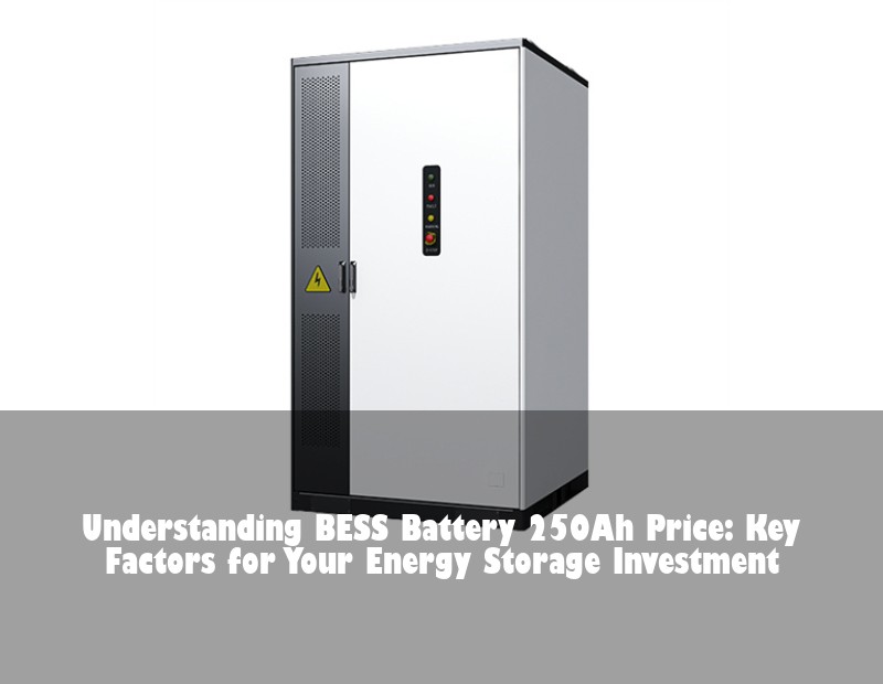 Understanding BESS Battery 250Ah Price: Key Factors for Your Energy Storage Investment