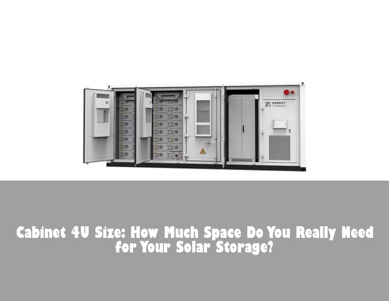 Cabinet 4U Size: How Much Space Do You Really Need for Your Solar Storage? | Huijue Bess