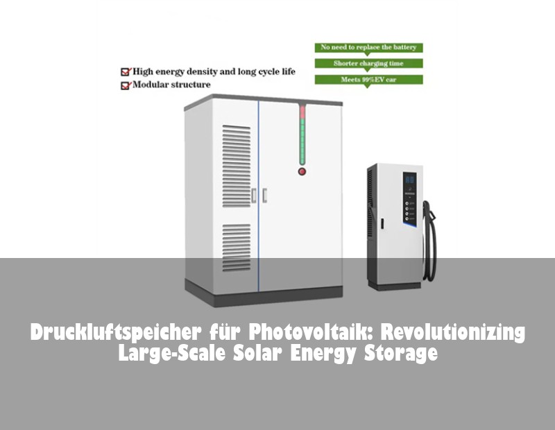 Druckluftspeicher für Photovoltaik: Revolutionizing Large-Scale Solar Energy Storage