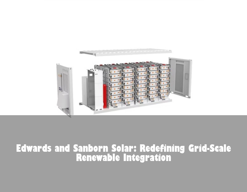 Edwards and Sanborn Solar: Redefining Grid-Scale Renewable Integration