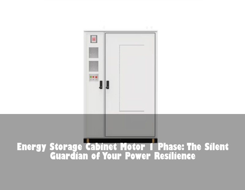 Energy Storage Cabinet Motor 1 Phase: The Silent Guardian of Your Power Resilience