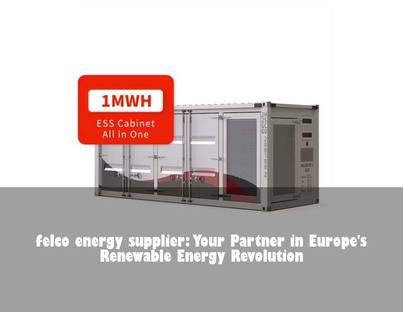 felco energy supplier: Your Partner in Europe's Renewable Energy Revolution | Huijue Bess