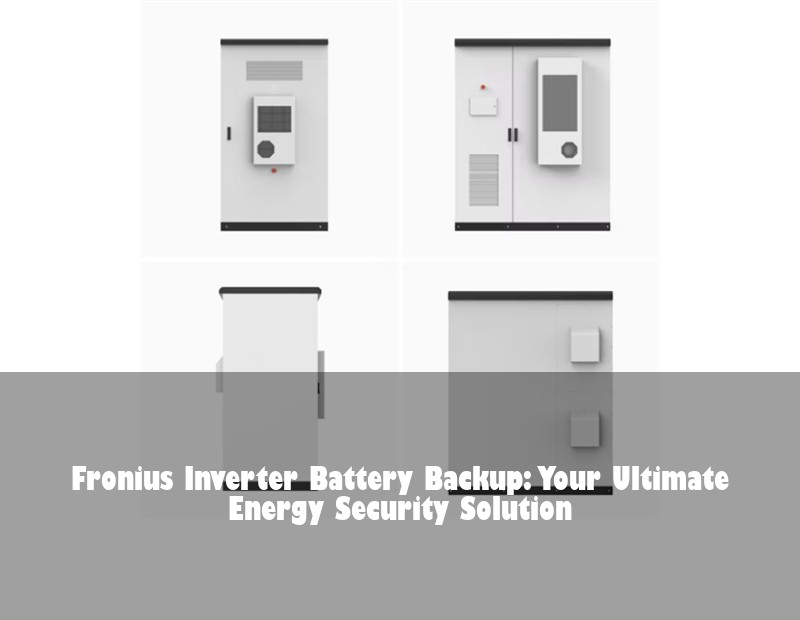 Fronius Inverter Battery Backup: Your Ultimate Energy Security Solution
