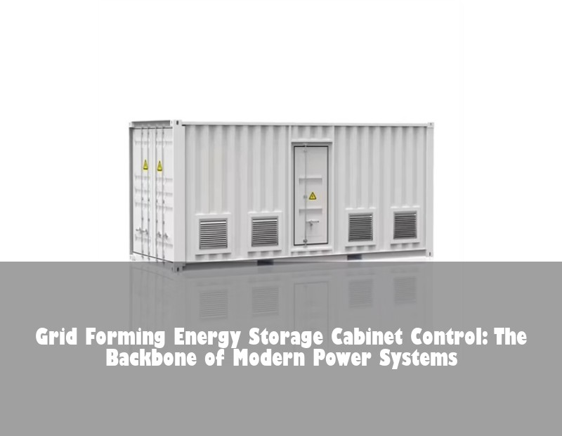 Grid Forming Energy Storage Cabinet Control: The Backbone of Modern Power Systems | Huijue Bess