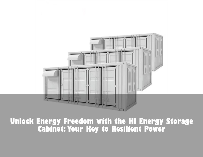 Unlock Energy Freedom with the HI Energy Storage Cabinet: Your Key to Resilient Power | Huijue Bess