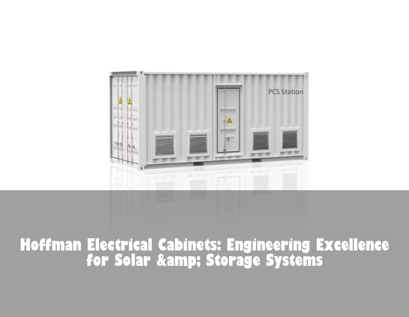 Hoffman Electrical Cabinets: Engineering Excellence for Solar & Storage Systems