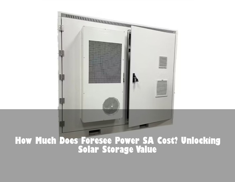 How Much Does Foresee Power SA Cost? Unlocking Solar Storage Value | Huijue Bess