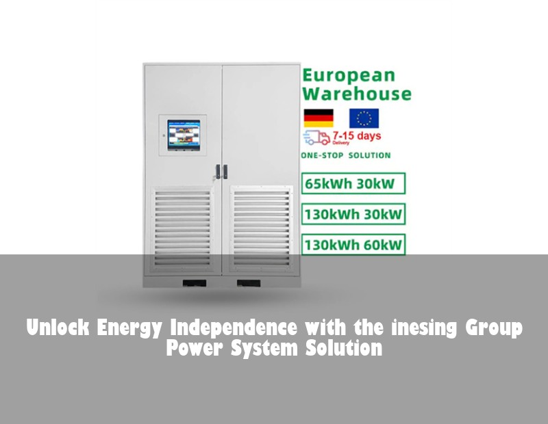 Unlock Energy Independence with the inesing Group Power System Solution | Huijue Bess