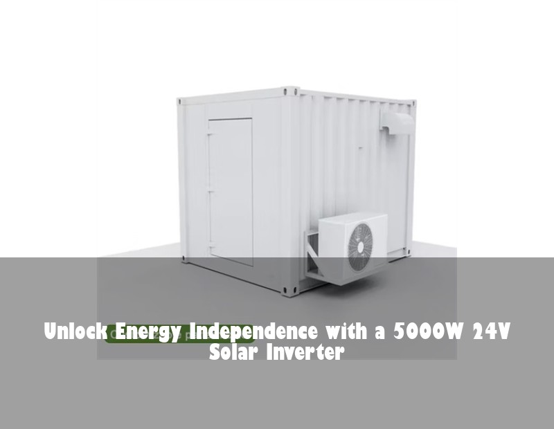 Unlock Energy Independence with a 5000W 24V Solar Inverter