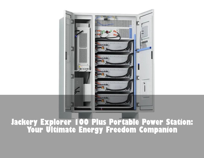 Jackery Explorer 100 Plus Portable Power Station: Your Ultimate Energy Freedom Companion