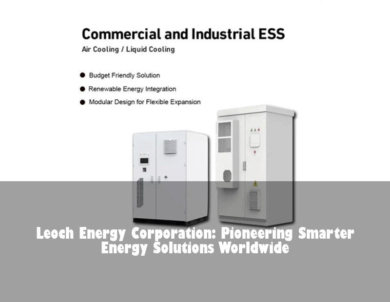 Leoch Energy Corporation: Pioneering Smarter Energy Solutions Worldwide