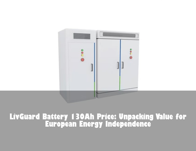 LivGuard Battery 130Ah Price: Unpacking Value for European Energy Independence