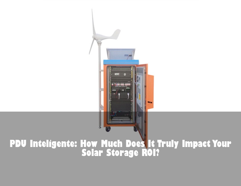 PDU Inteligente: How Much Does It Truly Impact Your Solar Storage ROI? | Huijue Bess
