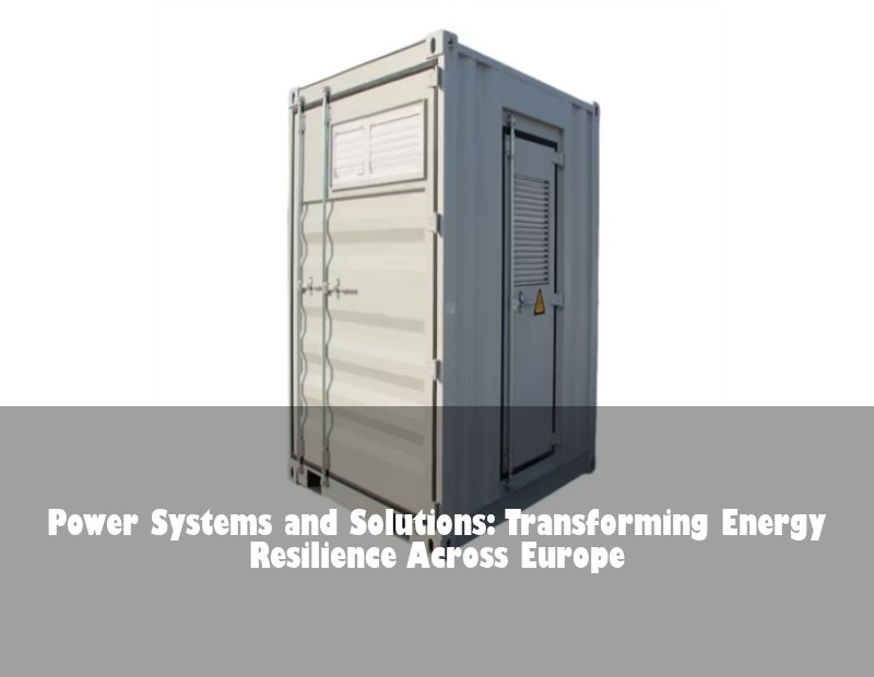 Power Systems and Solutions: Transforming Energy Resilience Across Europe