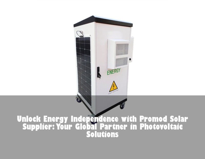 Unlock Energy Independence with Promod Solar Supplier: Your Global Partner in Photovoltaic Solutions