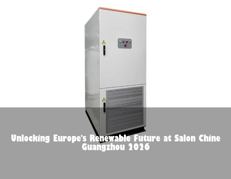 Unlocking Europe's Renewable Future at Salon Chine Guangzhou 2026 | Huijue Bess
