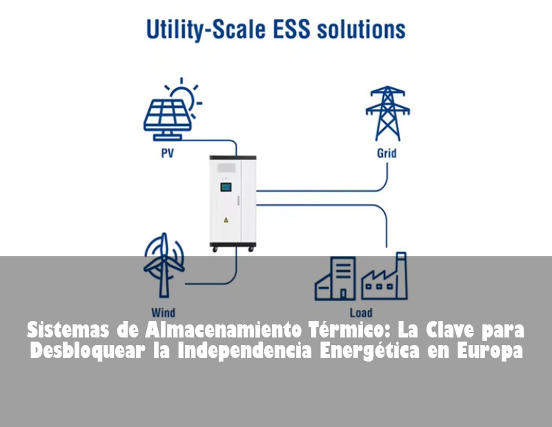 Sistemas de Almacenamiento Térmico: La Clave para Desbloquear la Independencia Energética en Europa