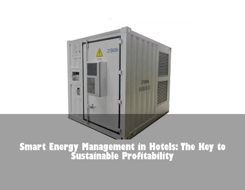 Smart Energy Management in Hotels: The Key to Sustainable Profitability