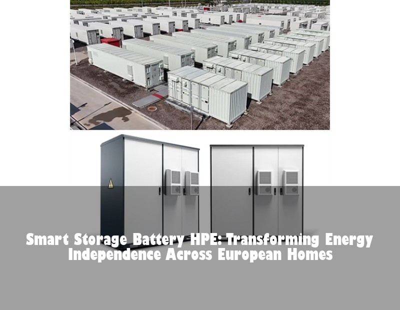 Smart Storage Battery HPE: Transforming Energy Independence Across European Homes