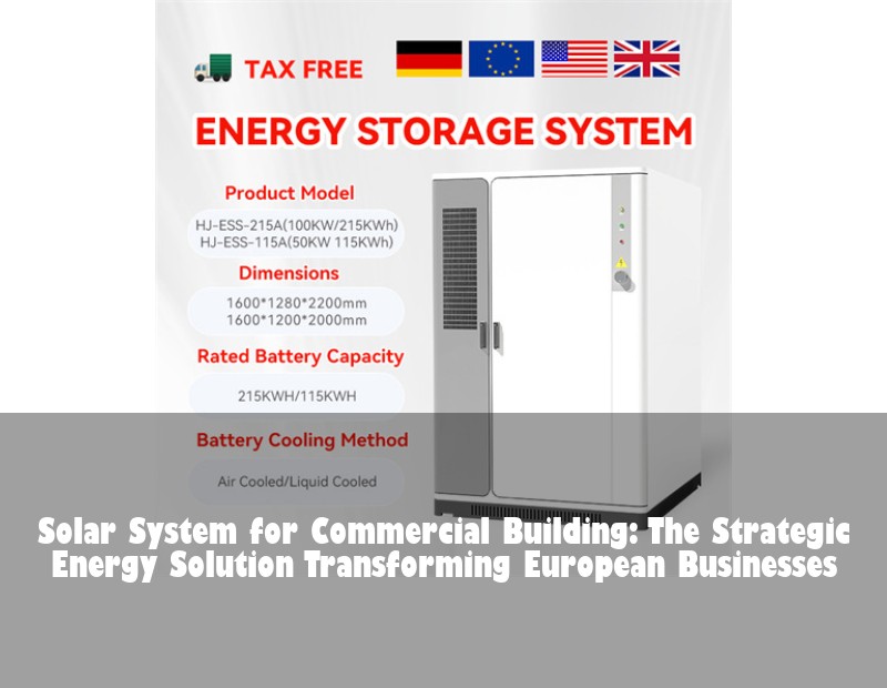 Solar System for Commercial Building: The Strategic Energy Solution Transforming European Businesses