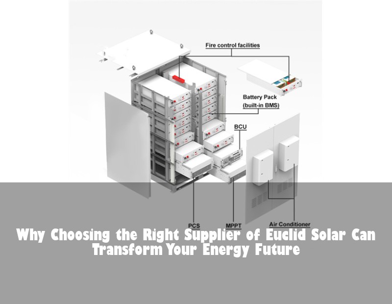 Why Choosing the Right Supplier of Euclid Solar Can Transform Your Energy Future | Huijue Bess