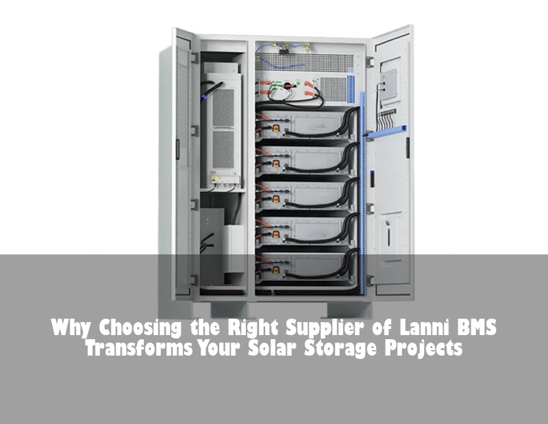 Why Choosing the Right Supplier of Lanni BMS Transforms Your Solar Storage Projects | Huijue Bess