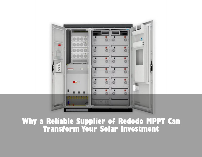 Why a Reliable Supplier of Redodo MPPT Can Transform Your Solar Investment