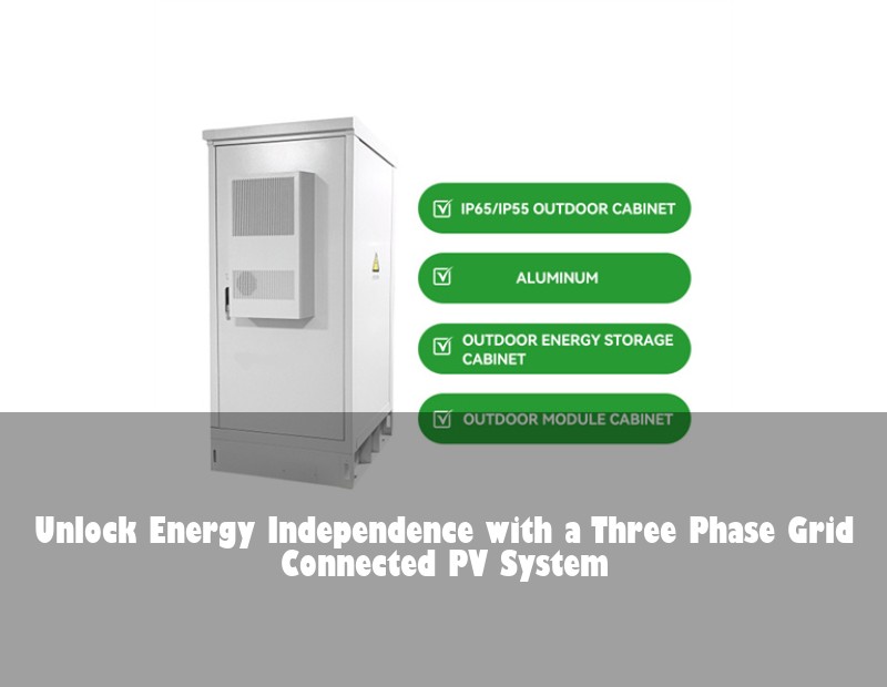 Unlock Energy Independence with a Three Phase Grid Connected PV System