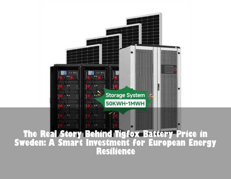 The Real Story Behind Tigfox Battery Price in Sweden: A Smart Investment for European Energy Resilience