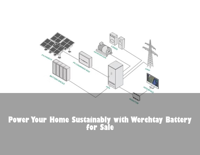 Power Your Home Sustainably with Werchtay Battery for Sale